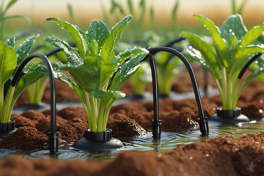Drip Irrigation for Plants and Shrubs