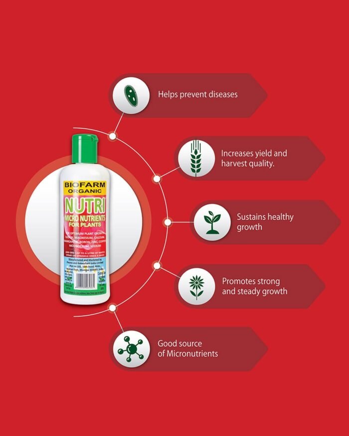 Bio Farm Nutri – Organic Liquid Micro Nutrients for All Plants - Image 3
