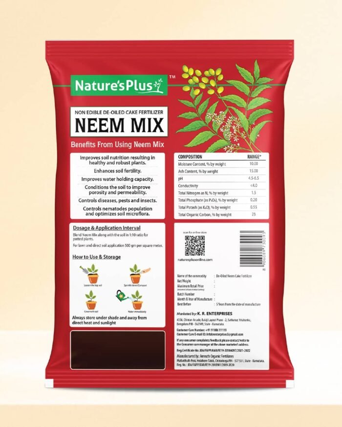 Neem Mix – Natural Soil Conditioner & Pest Repellent - Image 4