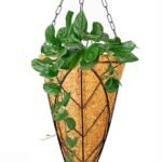 5-Inch V-Shape Coco Hanging Planter