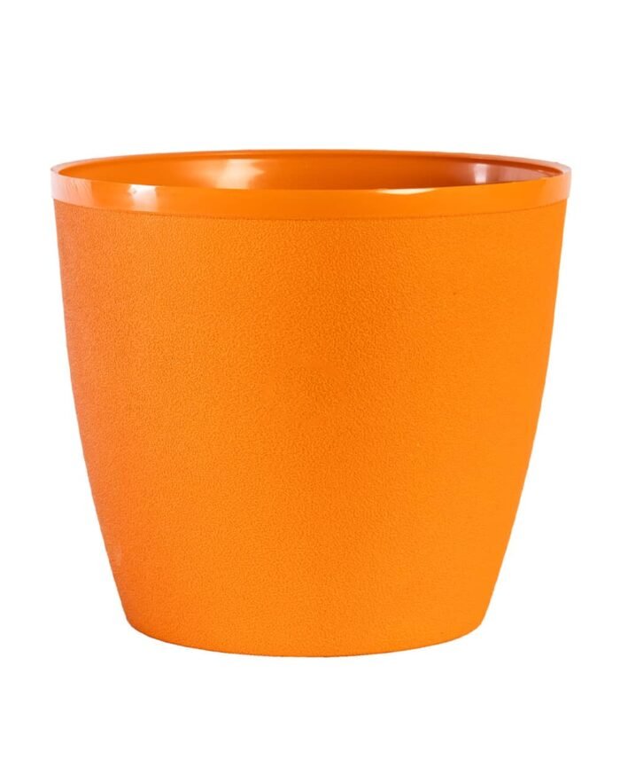Divine Pot – 9 Inch Azure Mist Textured Planter - Image 3