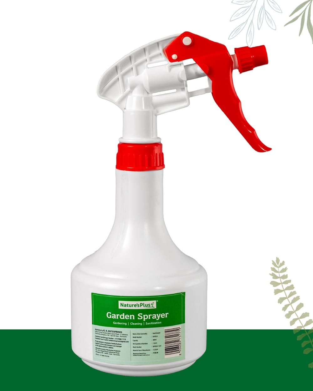 Garden Tools 2025-22 400ml Mini Sprayer – Sanitization, Cleaning & Gardening Bottle - Image 1