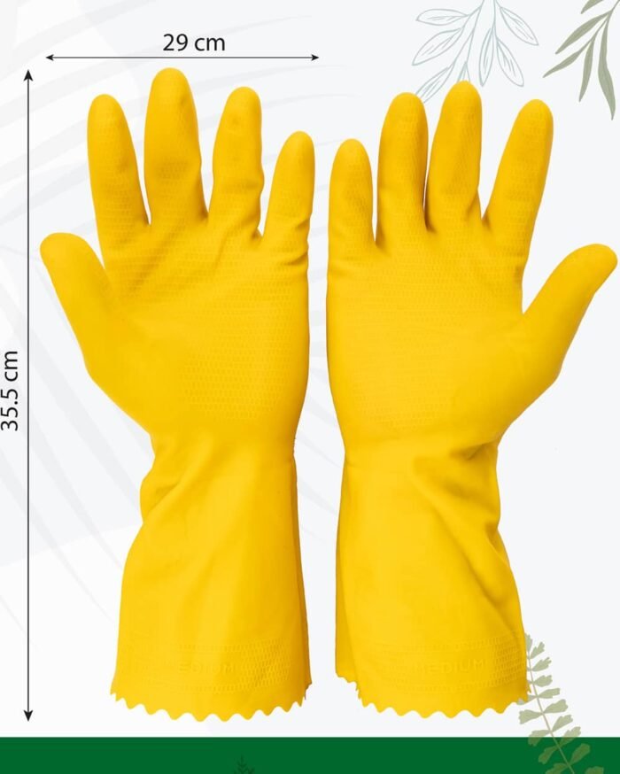 Trukisan Reusable Rubber Gloves – Puncture Resistant Protective Gear - Image 2