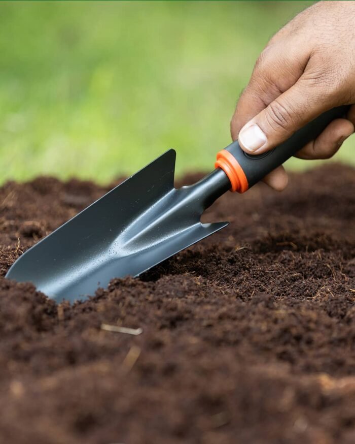 Trukisan Small Hand Trowel – Powder Coated Rust-Resistant Transplanter - Image 4