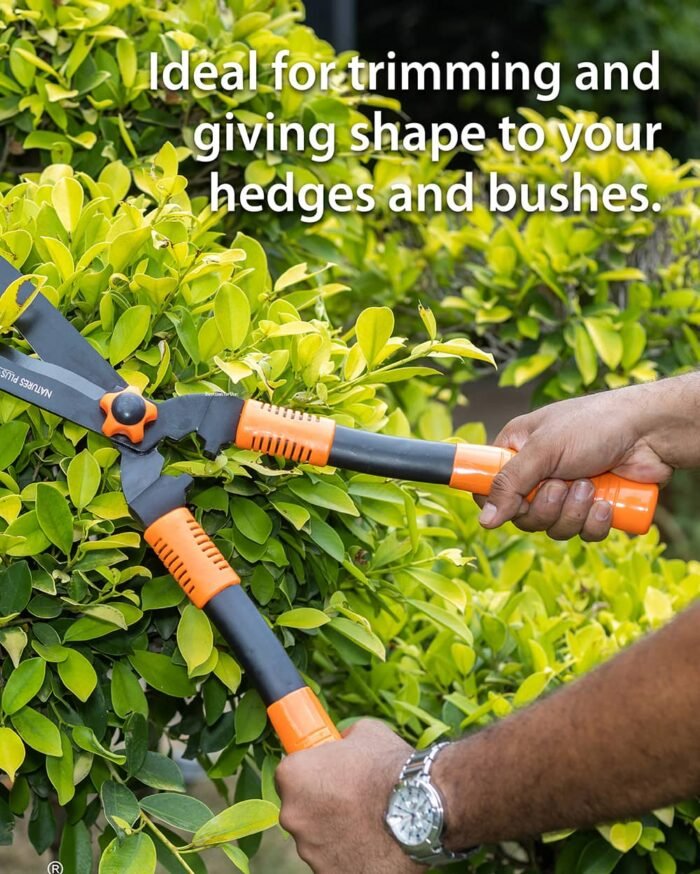 Comfort-Grip Garden Shear – Anti-Fatigue Hedge Clipper - Image 4