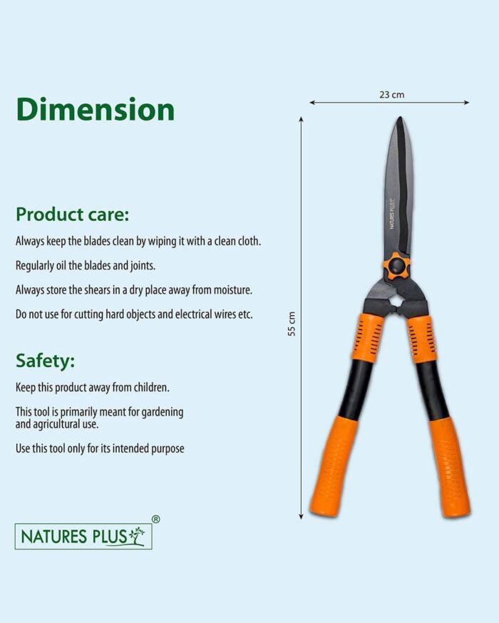 Comfort-Grip Garden Shear – Anti-Fatigue Hedge Clipper - Image 2