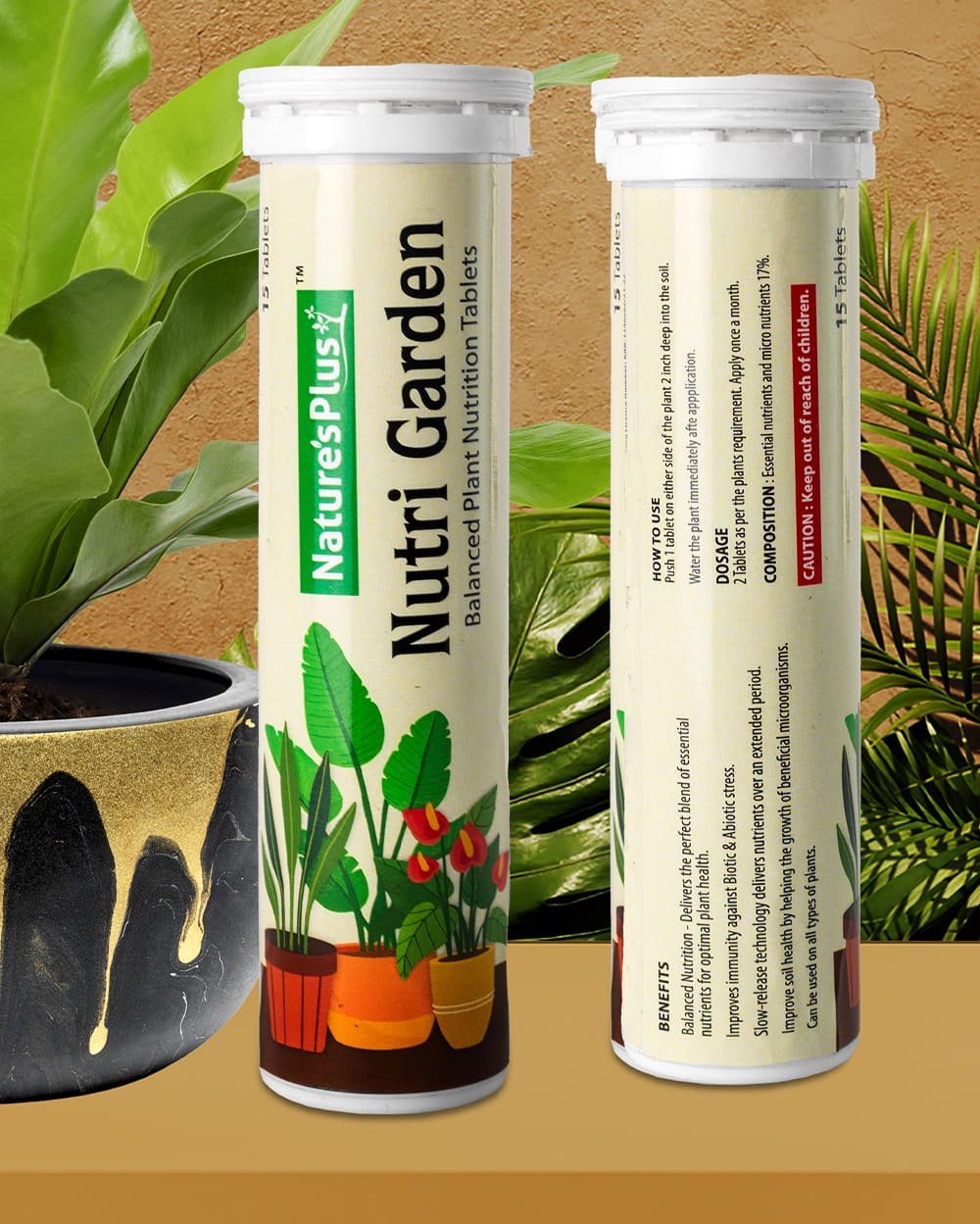 Nutri Tablet copy Nutri Garden – Balanced Slow-Release Plant Nutrition Tablets - Image 1