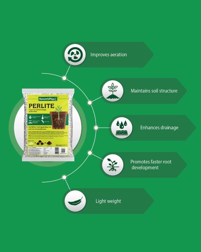 Premium Perlite – Volcanic Soil Aerator & Drainage Booster - Image 3