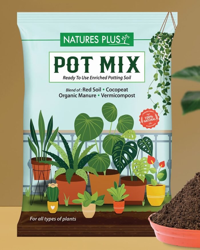 Enriched Pot Mix – Blend of Red Soil, Cocopeat & Vermicompost - Image 2