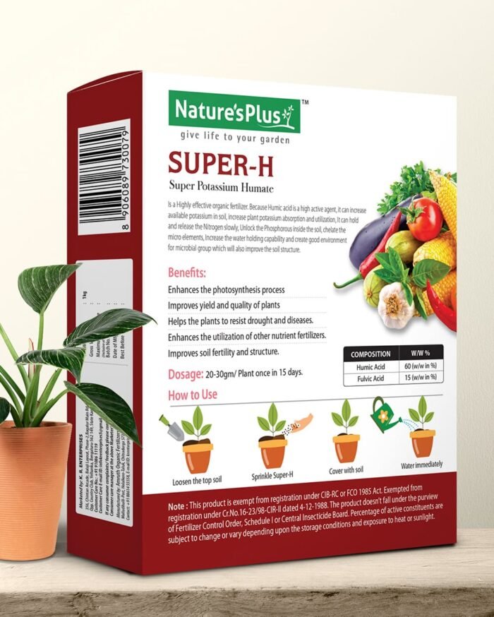 SUPER-H – Super Potassium Humate Organic Fertilizer - Image 5