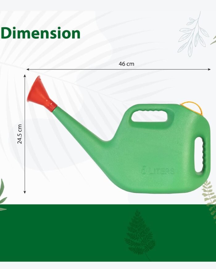 Trukisan 5L Heavy-Duty Watering Can – Premium Garden Hydration - Image 3